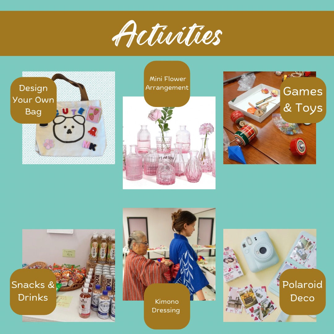 Kimono Fair Activities